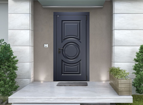 Входная дверь MRC-3228 серый RAL 7024