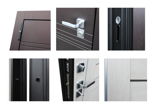 Входная дверь MRS-0054, графит фото 5