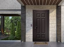 Входная дверь MRC-1516 коричневый RAL 8019