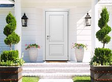 Входная дверь MRC-3310 белый RAL 9003