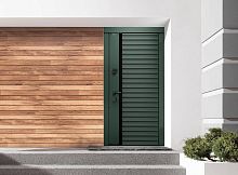 Входная дверь MRC-3022 олива софт ZB 823-SFT 2 замка скрытые петли