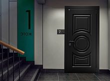 Входная дверь MRC-3231 черный RAL 9005