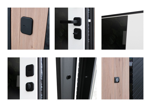 Входная дверь MRS-0081 с терморазрывом, зеленый фото 3