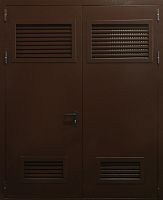 Металлическая техническая дверь с вентиляцией Marcy MRC-297