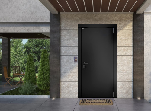 Входная дверь MRC-0046 черный RAL 9005