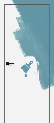 Межкомнатая дверь  MRB-4115, под покраску