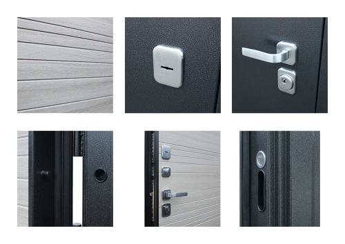 Входная дверь MRS-0016, серый фото 3