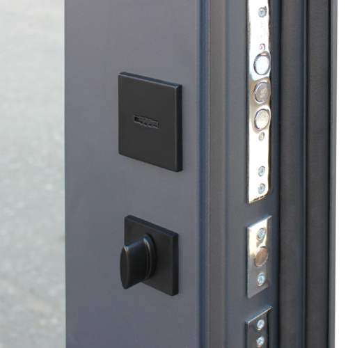 Входная дверь MRS-0087, серебро фото 13