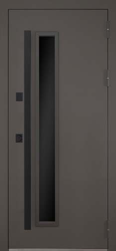 Входная дверь MRS-0012 с терморазрывом, графит