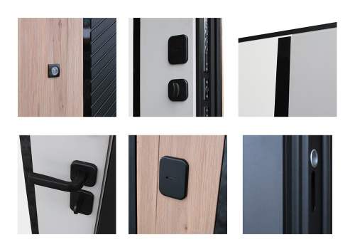 Входная дверь MRS-0080 с терморазрывом, коричневый фото 3