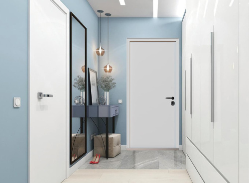 Входная дверь MRC-10410 белый RAL 9003 фото 3