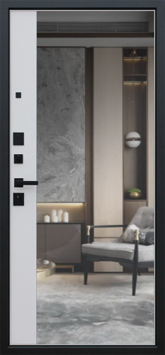 Входная дверь MRS-0028, черный фото 2