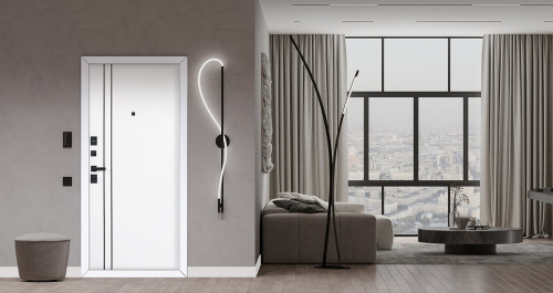 Входная дверь MRS-0013 с терморазрывом, графит фото 14