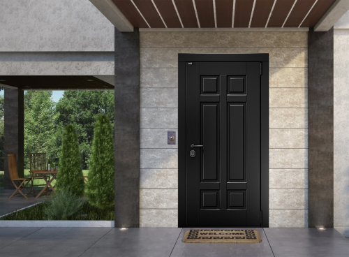 Входная дверь MRC-1525 черный RAL 9005