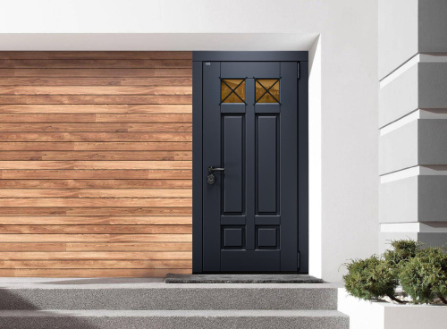 Входная дверь MRC-8734 серый RAL 7024