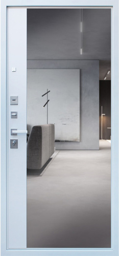 Входная дверь MRS-0083 с терморазрывом, серый фото 2