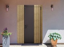 Входная дверь MRC-6017 коричневый RAL 8019