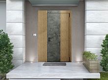 Входная дверь MRC-6013 бетон лофт графит LS 936-2