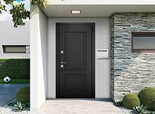 Входная дверь MRC-3329 черный RAL 9005 2 замка