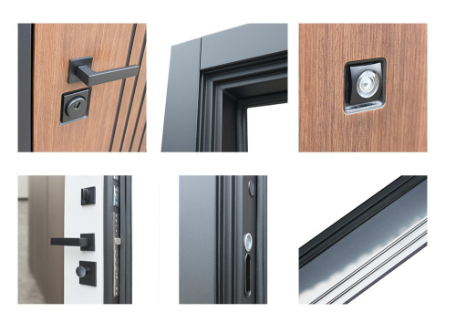 Входная дверь MRS-0028, черный фото 3