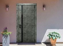 Входная дверь MRC-3014 бетон лофт графит LS 936-2