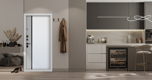 Входная дверь MRS-0080 с терморазрывом, коричневый фото 13