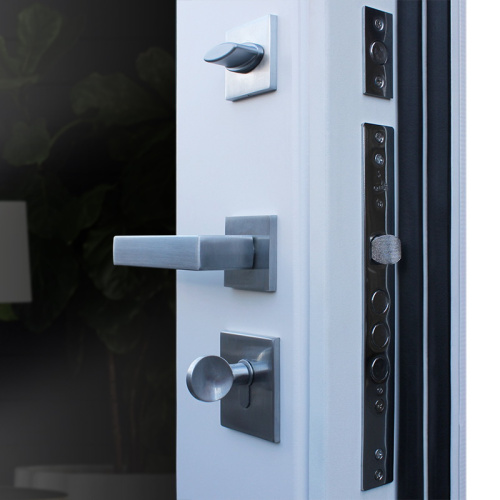 Входная дверь MRS-0083 с терморазрывом, серый фото 14