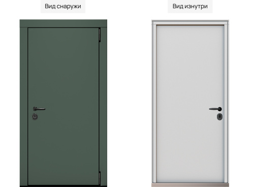 Входная дверь MRC-0028 олива софт ZB 823-SFT фото 2