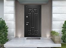 Входная дверь MRC-1723 черный RAL 9005 2 замка