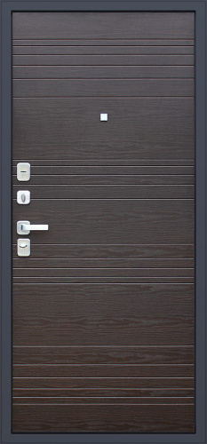 Входная дверь MRS-0018, графит фото 3