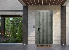 Входная дверь MRC-5013 бетон лофт графит LS 936-2