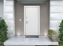 Входная дверь MRC-0012 белый RAL 9003 2 замка скрытые петли