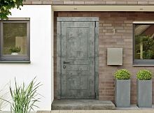 Входная дверь MRC-0413 бетон лофт графит LS 936-2