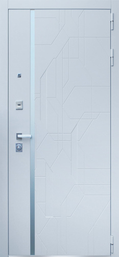 Входная дверь MRS-0082 с терморазрывом, зеленый