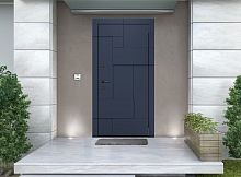 Входная дверь MRC-0737 темно-синий софт ZB 828-SFT 2 замка