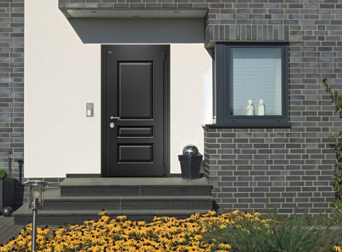 Входная дверь MRC-7429 черный RAL 9005