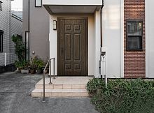 Входная дверь MRC-1519 орех NY классический LW 667-SFT