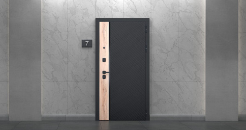 Входная дверь MRS-0080 с терморазрывом, коричневый фото 10