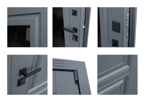 Входная дверь MRS-0050, черный фото 3