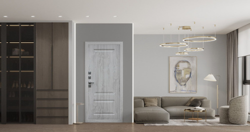 Входная дверь MRS-0069 с терморазрывом, коричневый фото 11