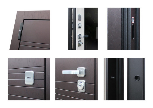 Входная дверь MRS-0055, графит фото 3