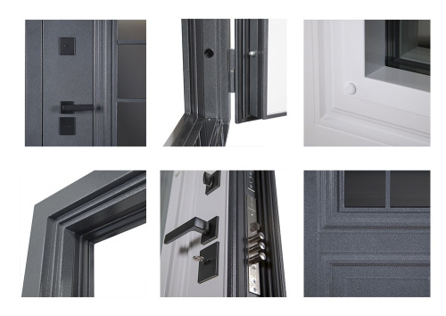 Входная дверь MRS-0095, черный фото 3