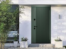 Входная дверь MRC-8018 олива софт ZB 823-SFT 2 замка