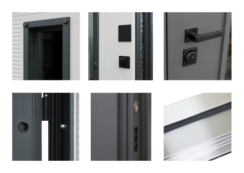 Входная дверь MRS-0024, серый фото 3