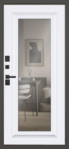 Входная дверь MRS-0096 с терморазрывом, коричневый фото 2