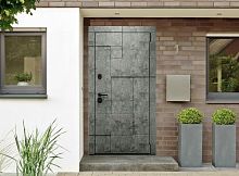 Входная дверь MRC-0715 бетон лофт графит LS 936-2 2 замка