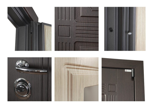 Входная дверь MRS-0089, серый фото 3