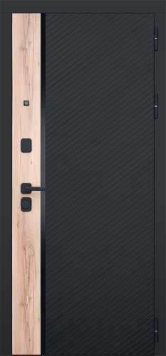 Входная дверь MRS-0080 с терморазрывом, коричневый