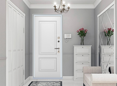 Входная дверь MRC-3329 черный RAL 9005 2 замка фото 3