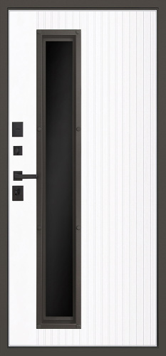 Входная дверь MRS-0011 с терморазрывом, коричневый фото 2